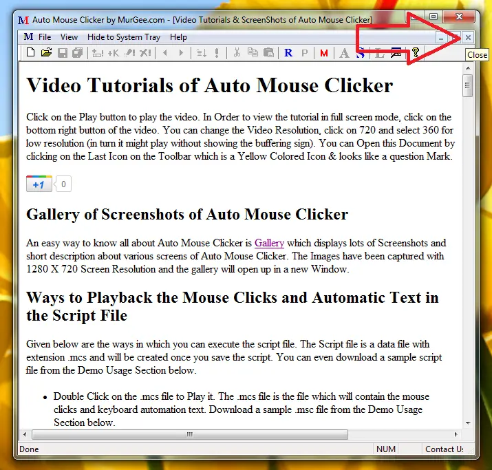 Auto Mouse Clicker